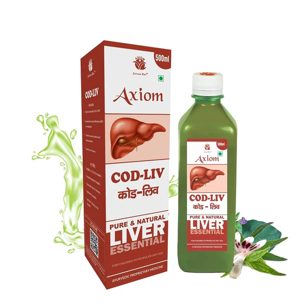 Show details for Axiom Cod-Liv Juice - 500 ML Picture of Axiom Cod-Liv Juice - 500 ML