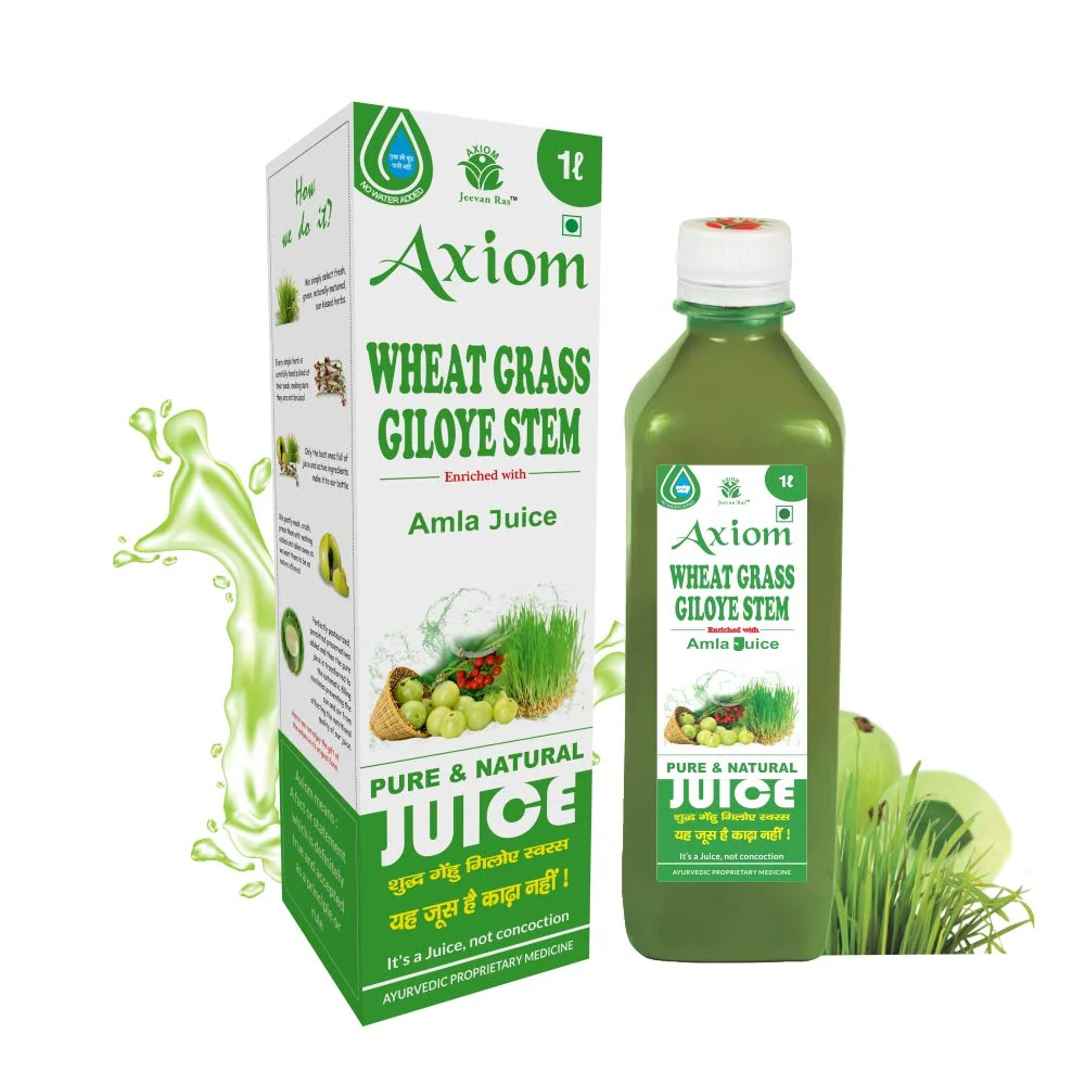 Picture of Axiom Wheat Grass Juice - 1000 ML