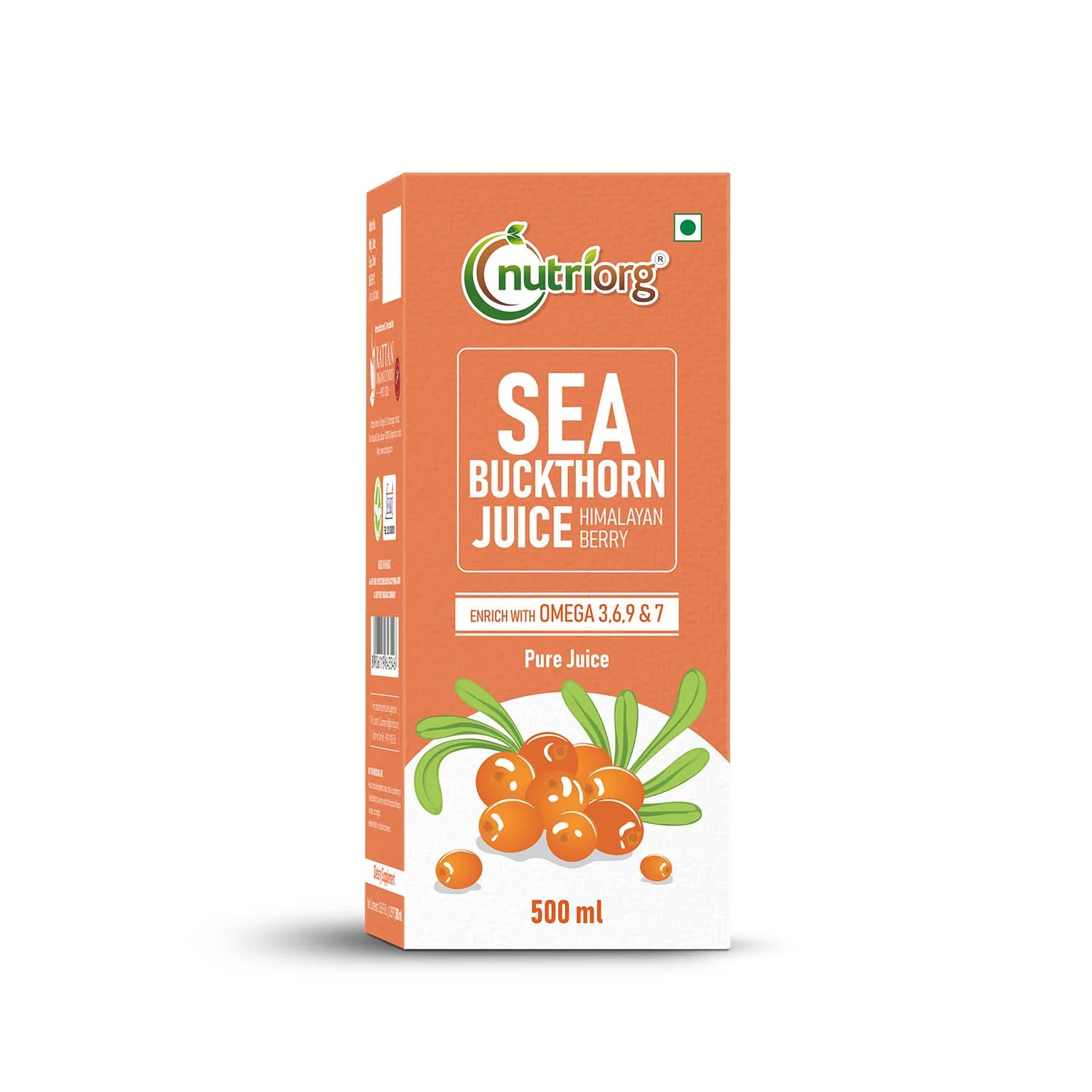 Picture of Nutriorg Seabuckthorn Juice - 500 ml