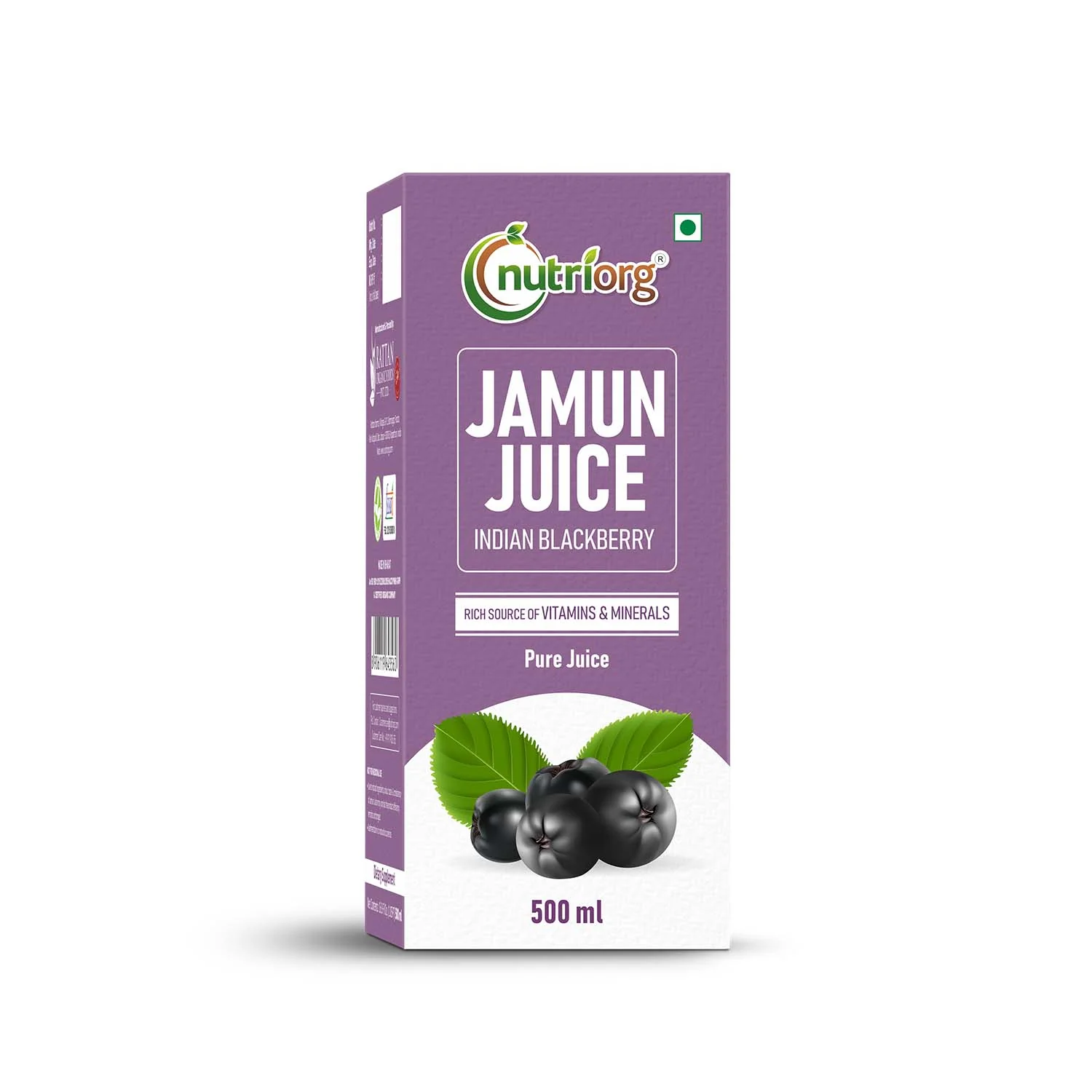 Show details for Nutriorg Jamun Juice - 500 ml Picture of Nutriorg Jamun Juice - 500 ml