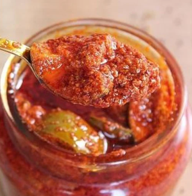 Show details for Godavari Vantillu Avakaya Authentic Andhra Mango Pickle - 500 GM Picture of Godavari Vantillu Avakaya Authentic Andhra Mango Pickle - 500 GM
