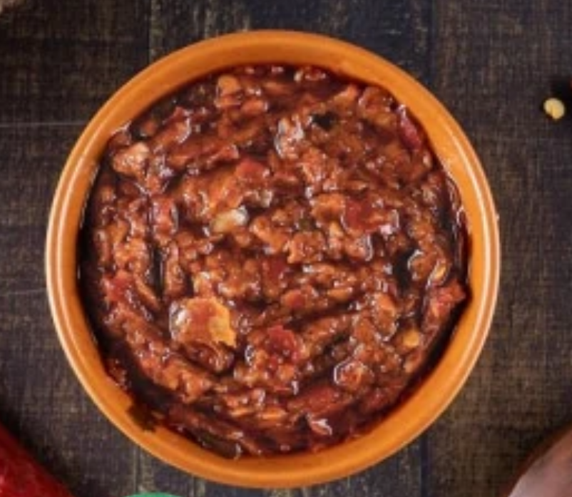 Show details for Godavari Vantillu Pandumirchi Pickle - 500 GM Picture of Godavari Vantillu Pandumirchi Pickle - 500 GM