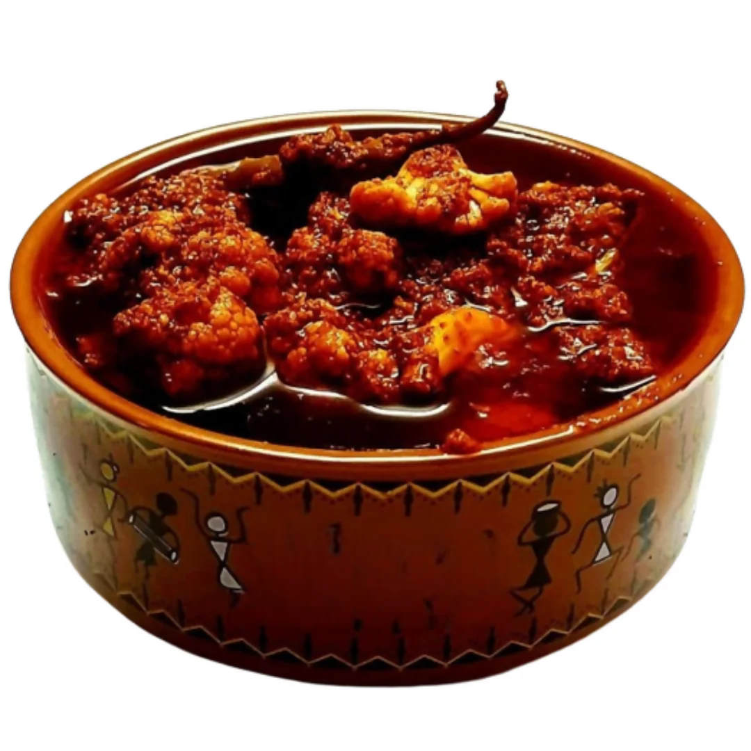 Show details for Godavari Vantillu Cauliflower Avakaya - Andhra Style Cauliflower Pickle - 500 GM Picture of Godavari Vantillu Cauliflower Avakaya - Andhra Style Cauliflower Pickle - 500 GM