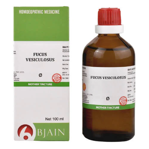 Show details for Bjain Homeopathy Fucus Vesiculosus Mother Tincture Q - 100 ML Picture of Bjain Homeopathy Fucus Vesiculosus Mother Tincture Q - 100 ML