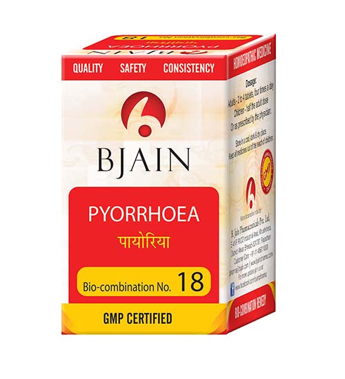 Show details for Bjain Homeopathy Bio Combination No.18 Tablet Picture of Bjain Homeopathy Bio Combination No.18 Tablet