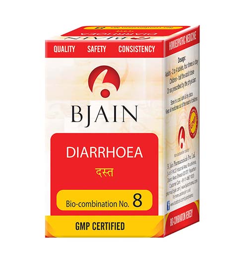 Picture of Bjain Homeopathy Bio Combination No.8 Tablet - 25 GM