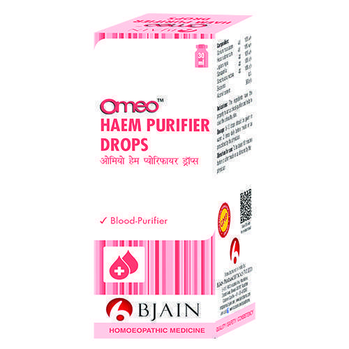 Picture of Bjain Homeopathy Omeo Haem-Purifier Drops - 30 ML