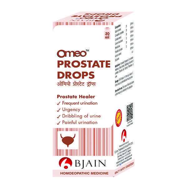 Show details for Bjain Homeopathy Omeo Prostate Drops - 30 ML Picture of Bjain Homeopathy Omeo Prostate Drops - 30 ML