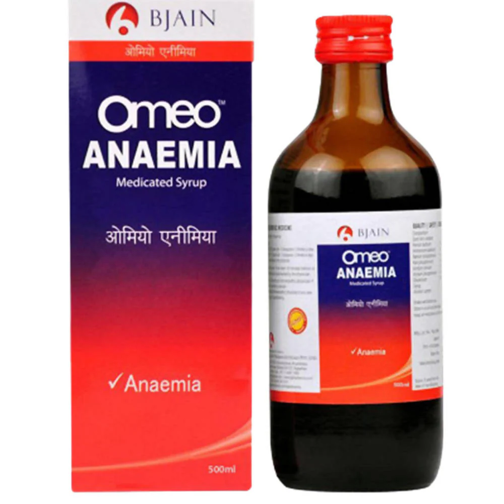 Picture of Bjain Homeopathy Omeo Anaemia Syrup - 500 ML