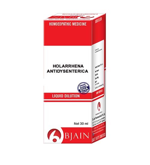 Show details for Bjain Homeopathy Holarrhena Antidysenterica Dilution - 30 ML Picture of Bjain Homeopathy Holarrhena Antidysenterica Dilution - 30 ML