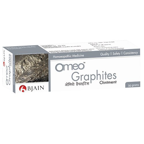 Show details for Bjain Homeopathy Omeo Graphites Ointment - 30 GM Picture of Bjain Homeopathy Omeo Graphites Ointment - 30 GM