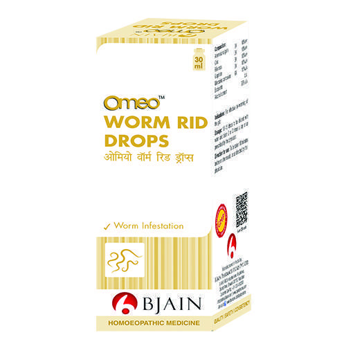 Show details for Bjain Homeopathy Omeo Worm Rid Drops - 30 ML Picture of Bjain Homeopathy Omeo Worm Rid Drops - 30 ML
