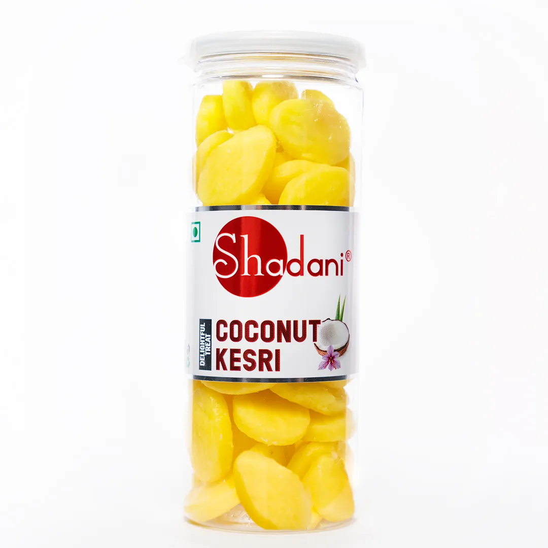Show details for Shadani Coconut Kesri - 170 GM Picture of Shadani Coconut Kesri - 170 GM