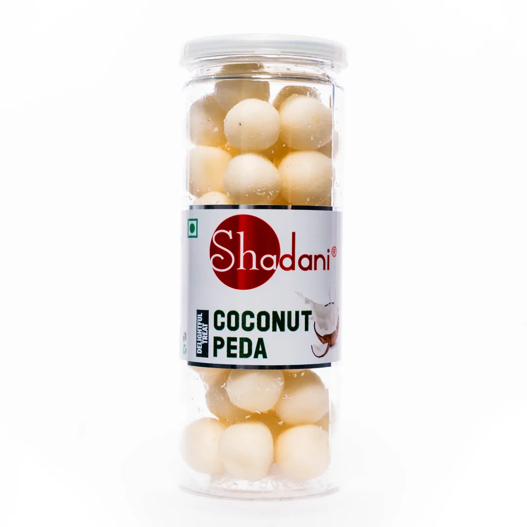Show details for Shadani Coconut Peda - 200 GM Picture of Shadani Coconut Peda - 200 GM