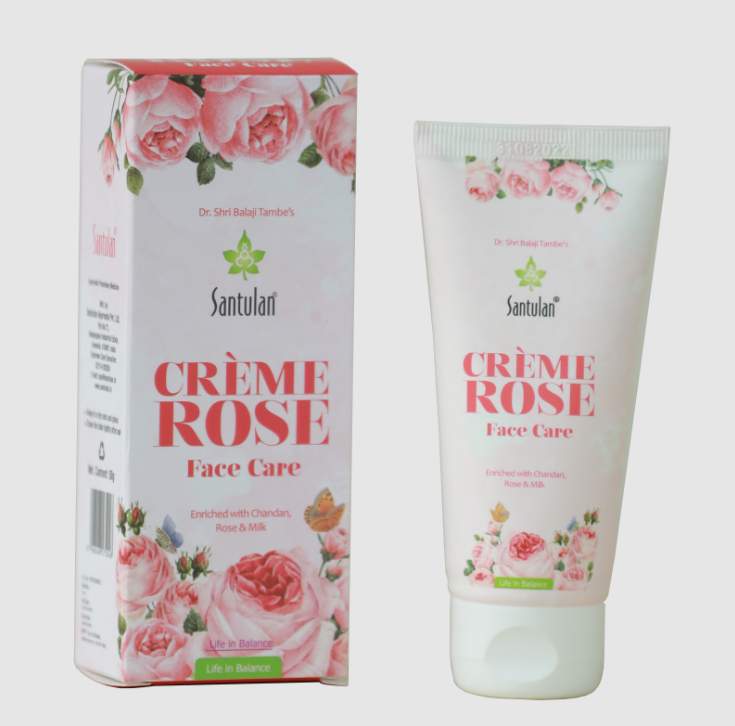 Show details for Santulan Ayurveda Creme Rose Face Care - 50 GM Picture of Santulan Ayurveda Creme Rose Face Care - 50 GM