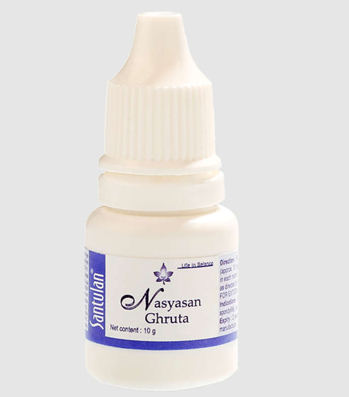 Picture of Santulan Ayurveda Nasyasan Ghruta - 10 GM