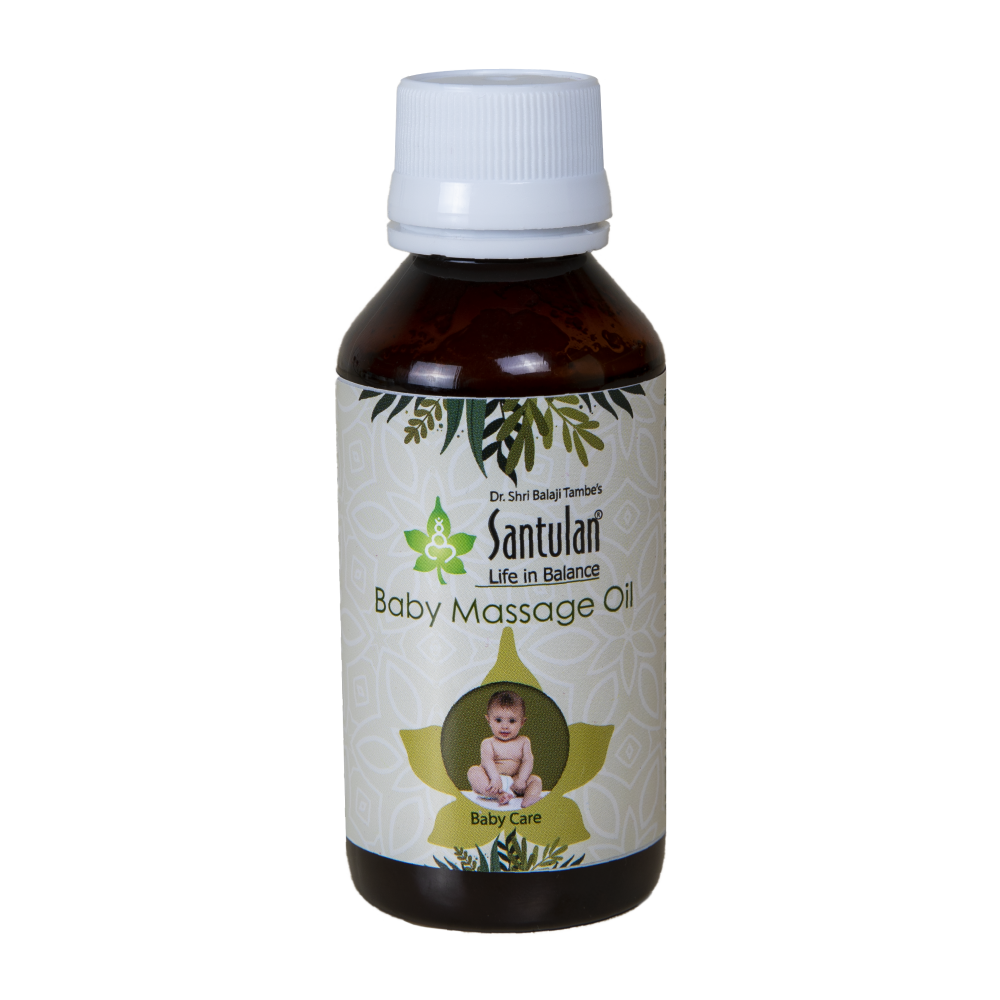 Picture of Santulan Ayurveda Baby Massage Oil - 200 ML