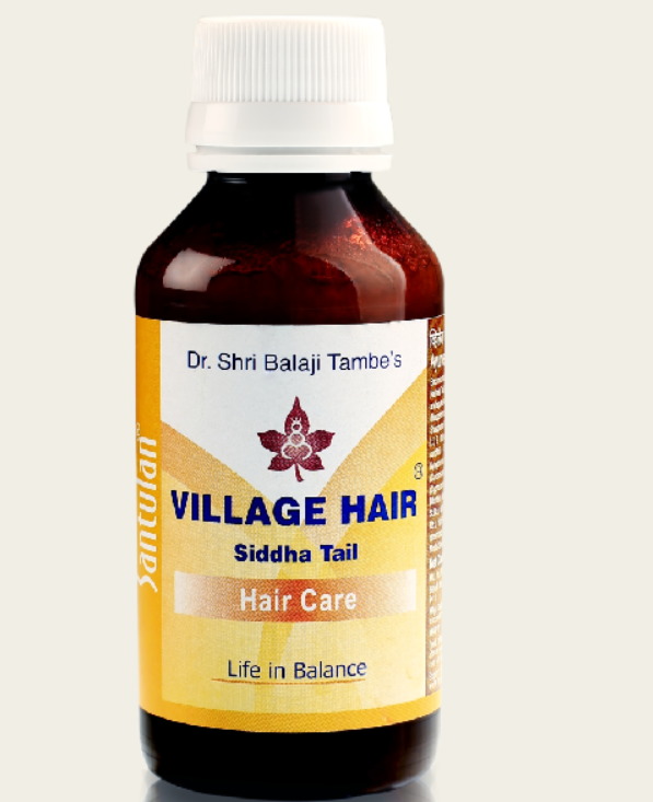 Show details for Santulan Ayurveda Village Hair Siddha Tail - 200 ML Picture of Santulan Ayurveda Village Hair Siddha Tail - 200 ML
