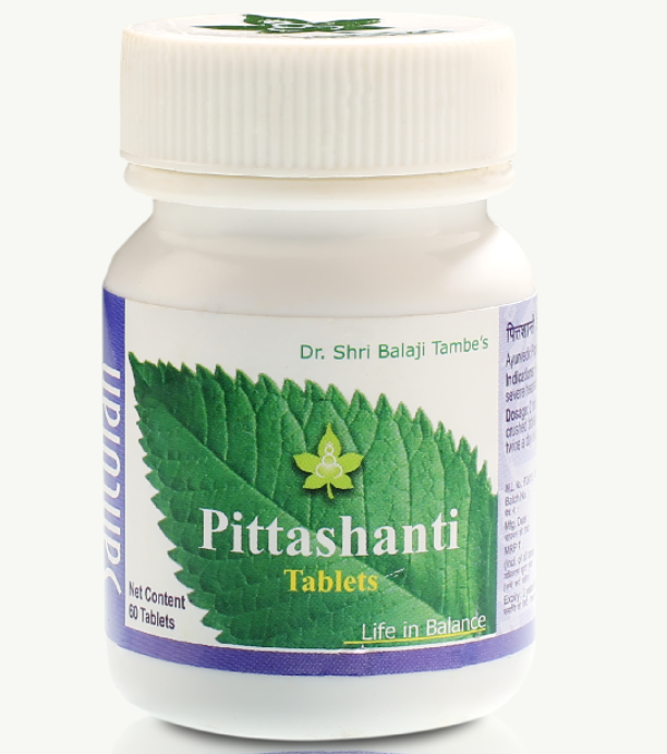 Picture of Santulan Ayurveda Pittashanti Tablets - 60 Tabs