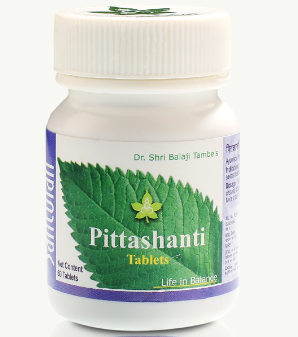 Show details for Santulan Ayurveda Pittashanti Tablets - 60 Tabs Picture of Santulan Ayurveda Pittashanti Tablets - 60 Tabs