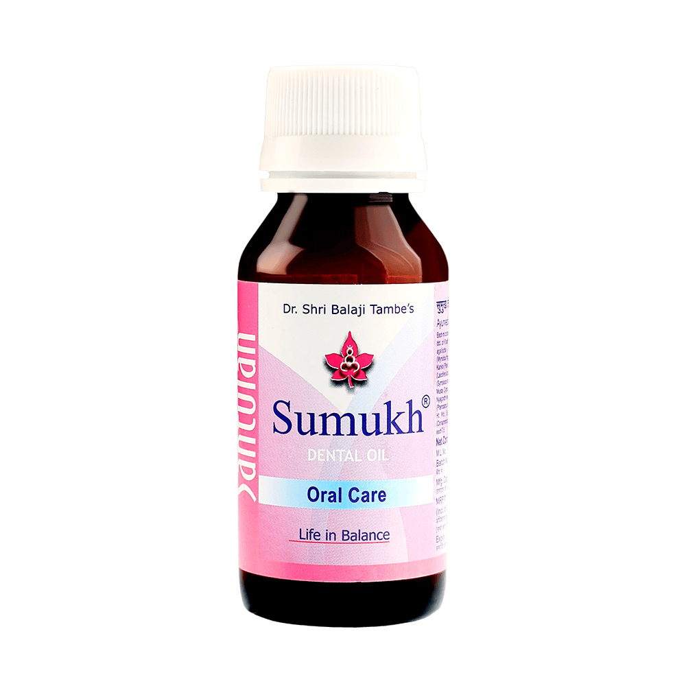 Show details for Santulan Ayurveda Sumukh Dental Oil Oral Care - 50 ML Picture of Santulan Ayurveda Sumukh Dental Oil Oral Care - 50 ML