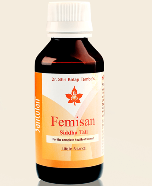 Show details for Santulan Ayurveda Femisan Siddha Tail - 50 ML Picture of Santulan Ayurveda Femisan Siddha Tail - 50 ML