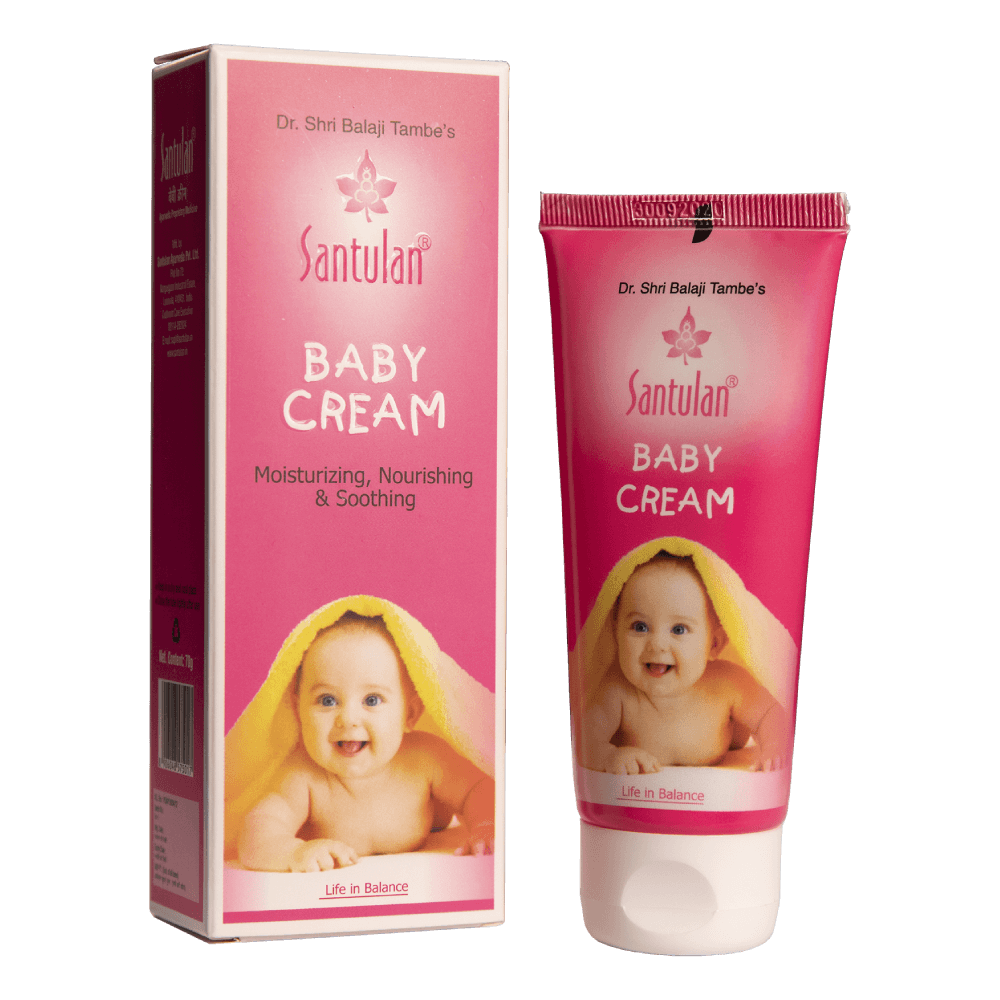 Show details for Santulan Ayurveda Baby Cream - 70 GM Picture of Santulan Ayurveda Baby Cream - 70 GM