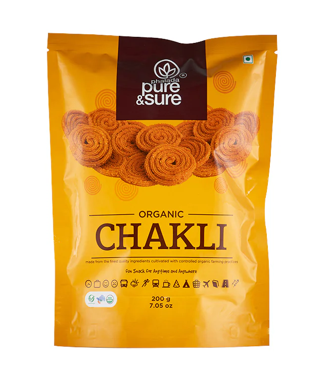 Show details for Phalada Pure & Sure Organic Chakli - 200 GM Picture of Phalada Pure & Sure Organic Chakli - 200 GM