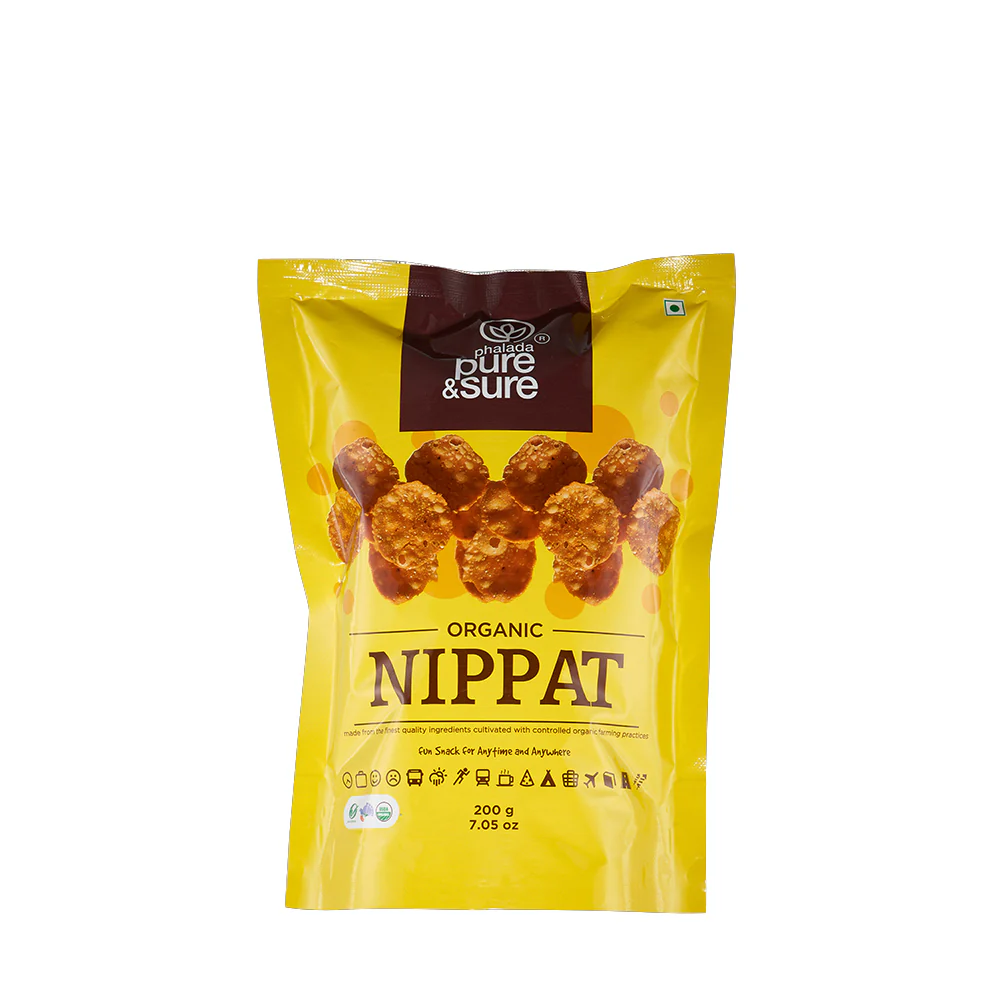 Picture of Phalada Pure & Sure Organic Nippat - 200 GM