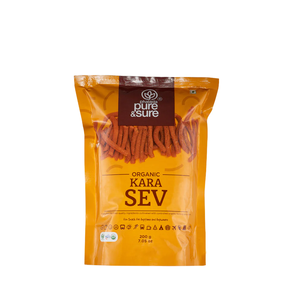 Show details for Phalada Pure & Sure Organic Kara Sev - 200 GM Picture of Phalada Pure & Sure Organic Kara Sev - 200 GM