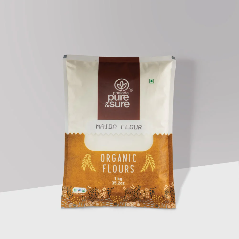 Show details for Phalada Pure & Sure Maida Oragnic Flours - 1 KG Picture of Phalada Pure & Sure Maida Oragnic Flours - 1 KG