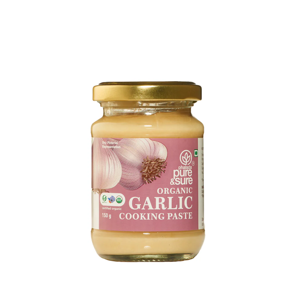 Picture of Phalada Pure & Sure Organic Garlic Cooking Paste - 150 GM