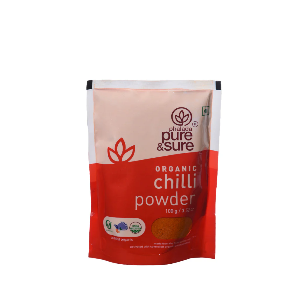 Picture of Phalada Pure & Sure Organic Chili Powder - 100 GM