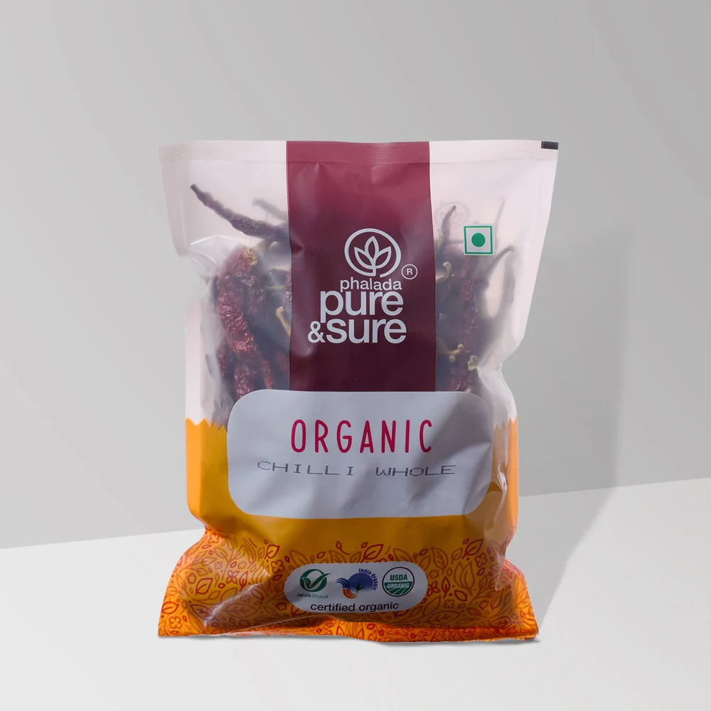 Show details for Phalada Pure & Sure Organic Chili Whole - 200 GM Picture of Phalada Pure & Sure Organic Chili Whole - 200 GM