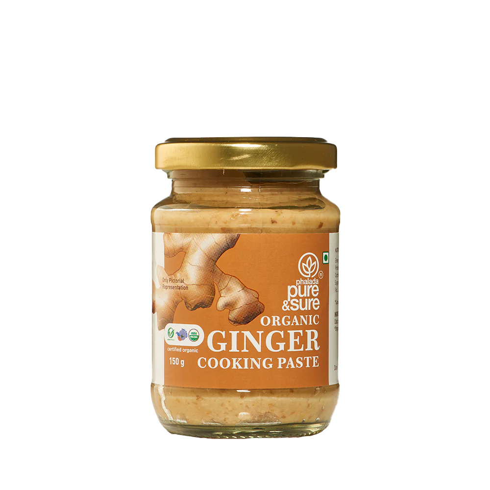 Picture of Phalada Pure & Sure Organic Ginger Cooking Paste - 150 GM