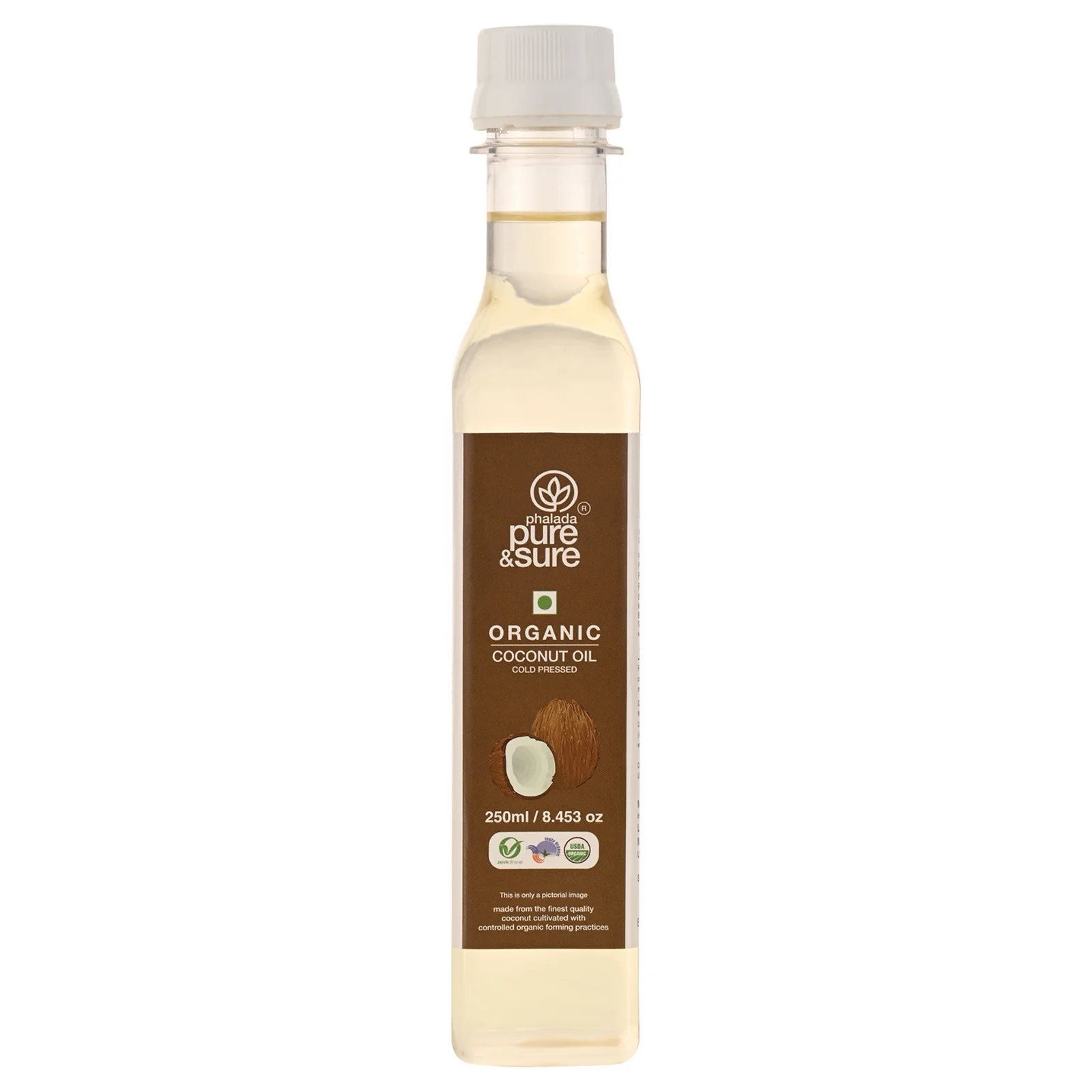 Picture of Phalada Pure & Sure Organic Coconut Oil Cold Pressed