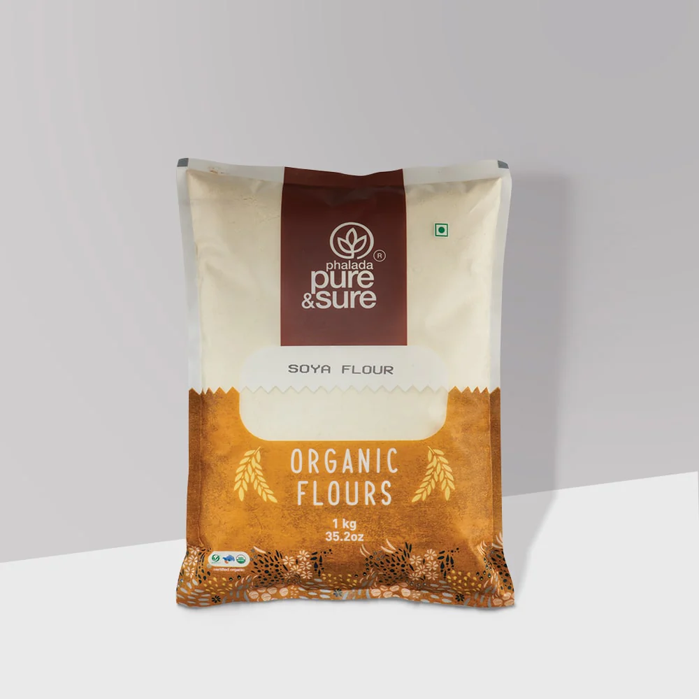 Show details for Phalada Pure & Sure Organic Soya Flour - 1 KG Picture of Phalada Pure & Sure Organic Soya Flour - 1 KG