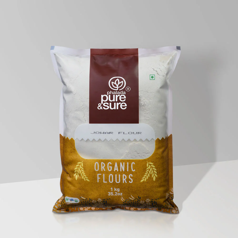 Picture of Phalada Pure & Sure Organic Jowar Flour - 1 KG