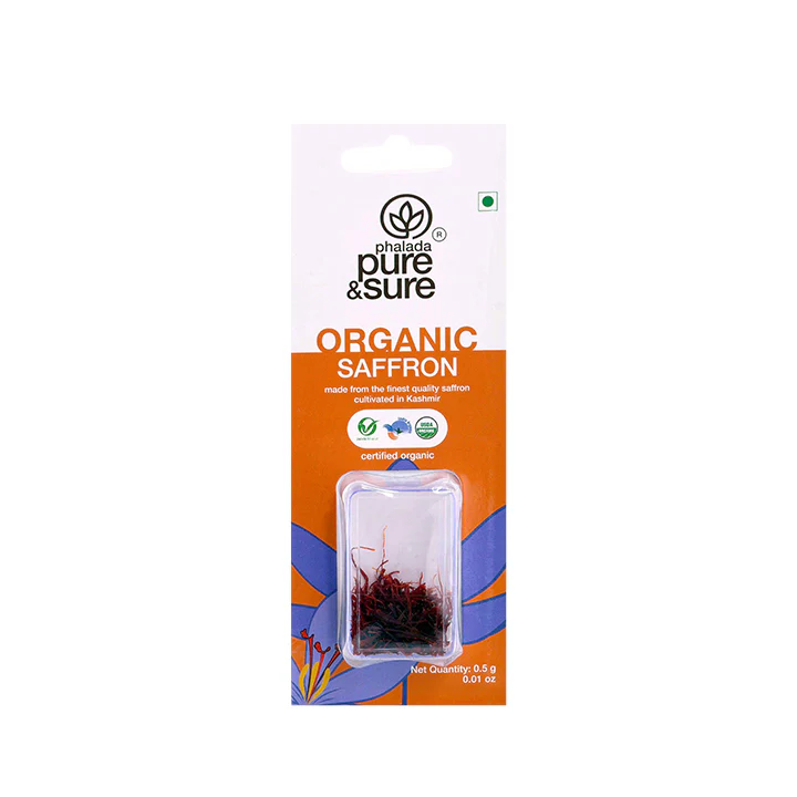 Picture of Phalada Pure & Sure Organic Saffron - 0.5 GM