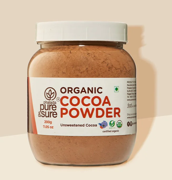 Show details for Phalada Pure & Sure Organic Cocoa Powder - 200 GM Picture of Phalada Pure & Sure Organic Cocoa Powder - 200 GM