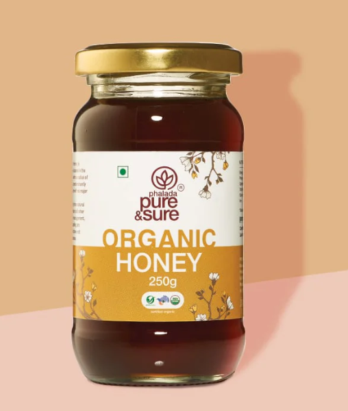 Show details for Phalada Pure & Sure Organic Honey - 250 GM Picture of Phalada Pure & Sure Organic Honey - 250 GM
