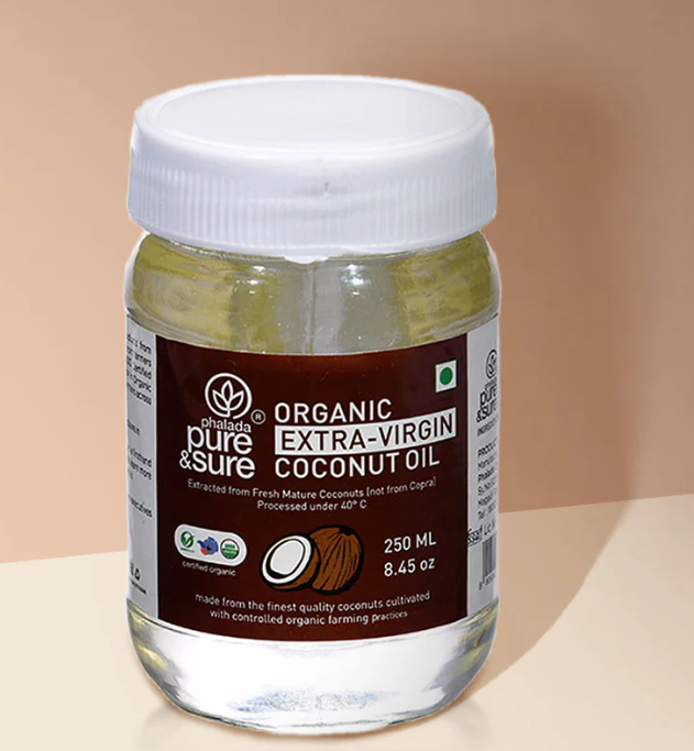 Show details for Phalada Pure & Sure Organic Extra Virgin Coconut Oil - 250 ML Picture of Phalada Pure & Sure Organic Extra Virgin Coconut Oil - 250 ML