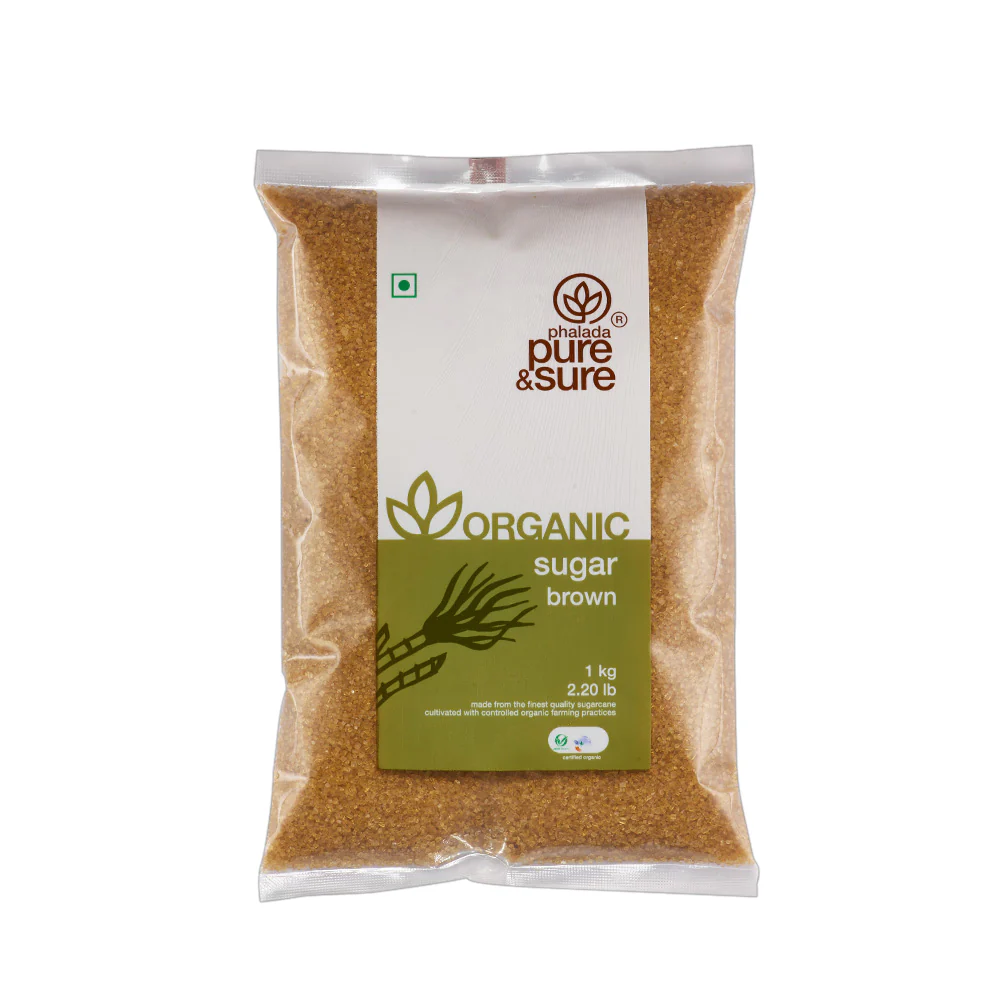 Picture of Phalada Pure & Sure Organic Brown Sugar - 1 KG