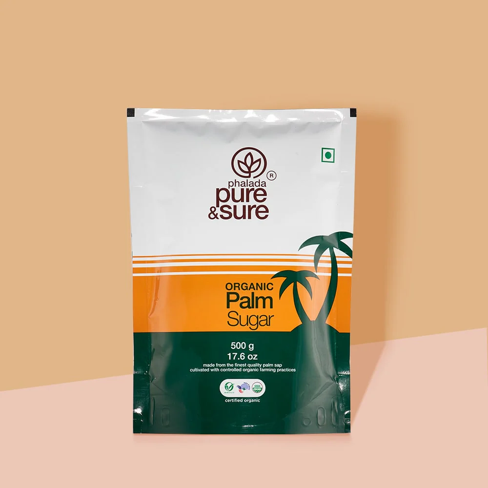 Picture of Phalada Pure & Sure Organic Palm Sugar - 500 GM