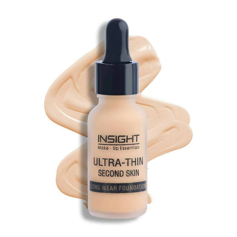 Show details for Insight Cosmetics Ultra-Thin Second Skin Long Wear Liquid Foundation - Sun Beige - 20 ML Picture of Insight Cosmetics Ultra-Thin Second Skin Long Wear Liquid Foundation - Sun Beige - 20 ML