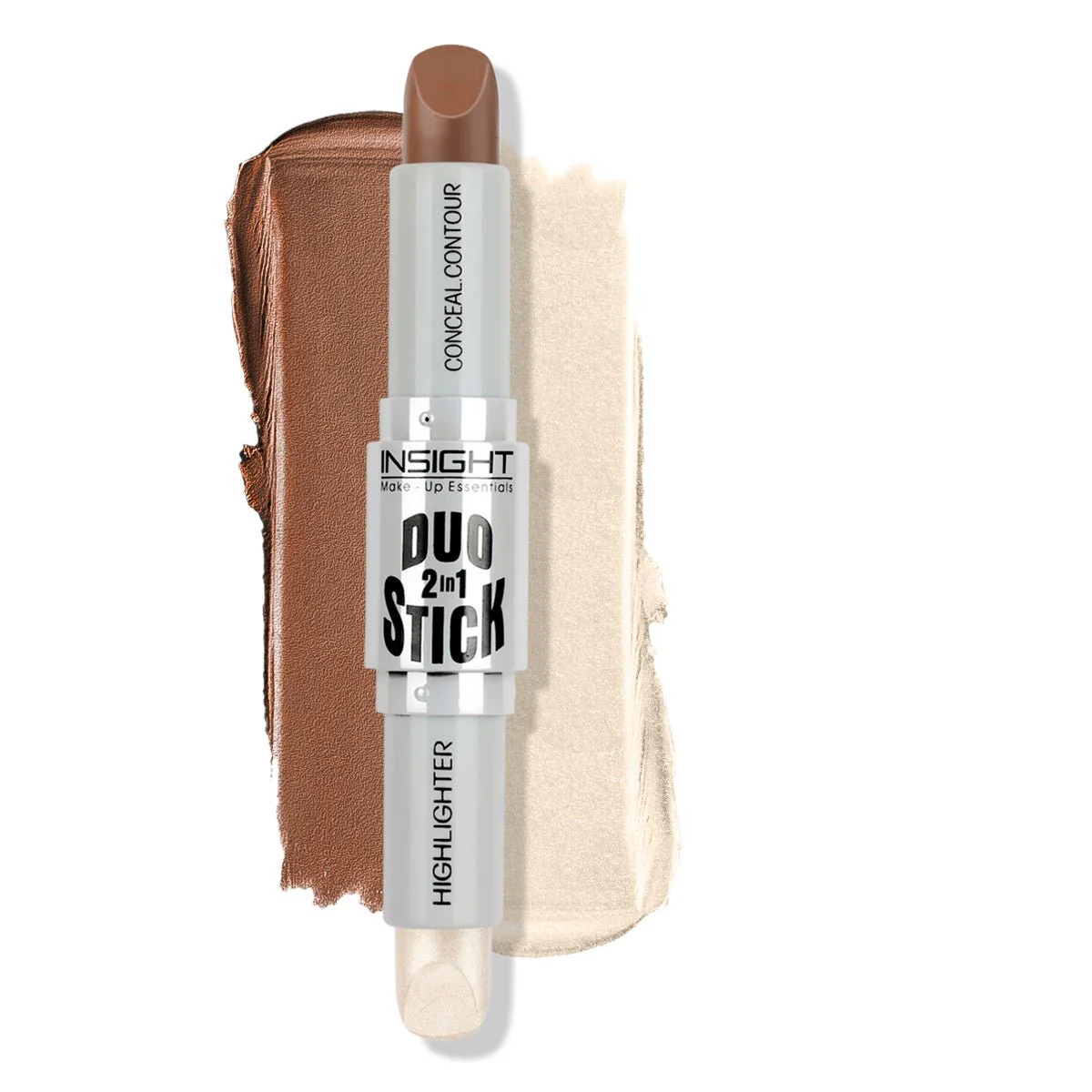 Show details for Insight Cosmetics Duo Stick Contour + Highlighter - 02 Coffee - 8.5 GM Picture of Insight Cosmetics Duo Stick Contour + Highlighter - 02 Coffee - 8.5 GM
