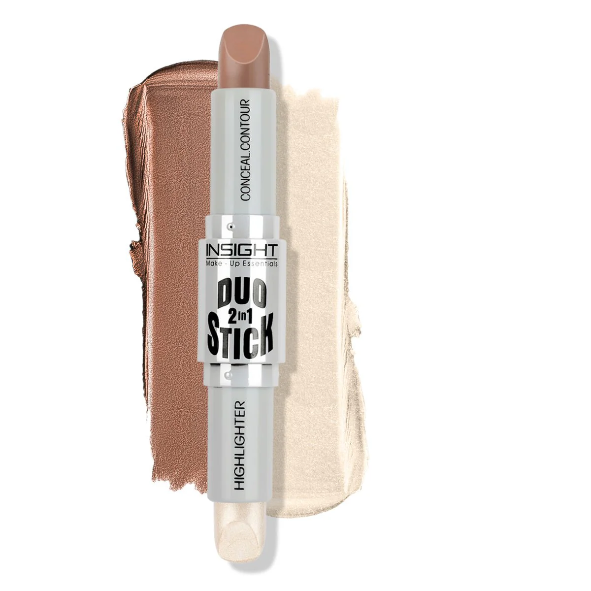 Show details for Insight Cosmetics Duo Stick Contour + Highlighter - 01 Caramel - 8.5 GM Picture of Insight Cosmetics Duo Stick Contour + Highlighter - 01 Caramel - 8.5 GM