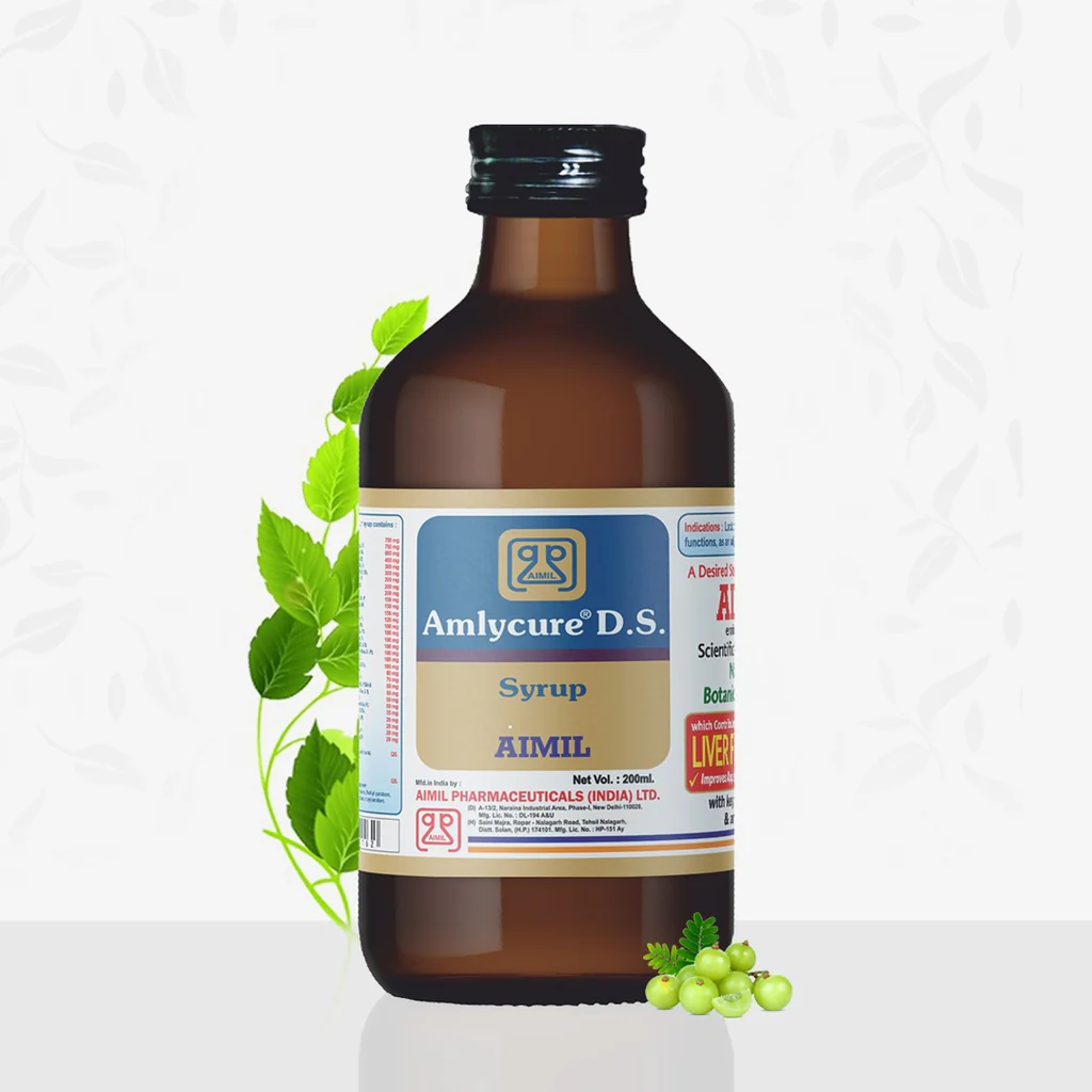 Picture of Aimil Ayurvedic Amlycure DS Syrup - 200 ML