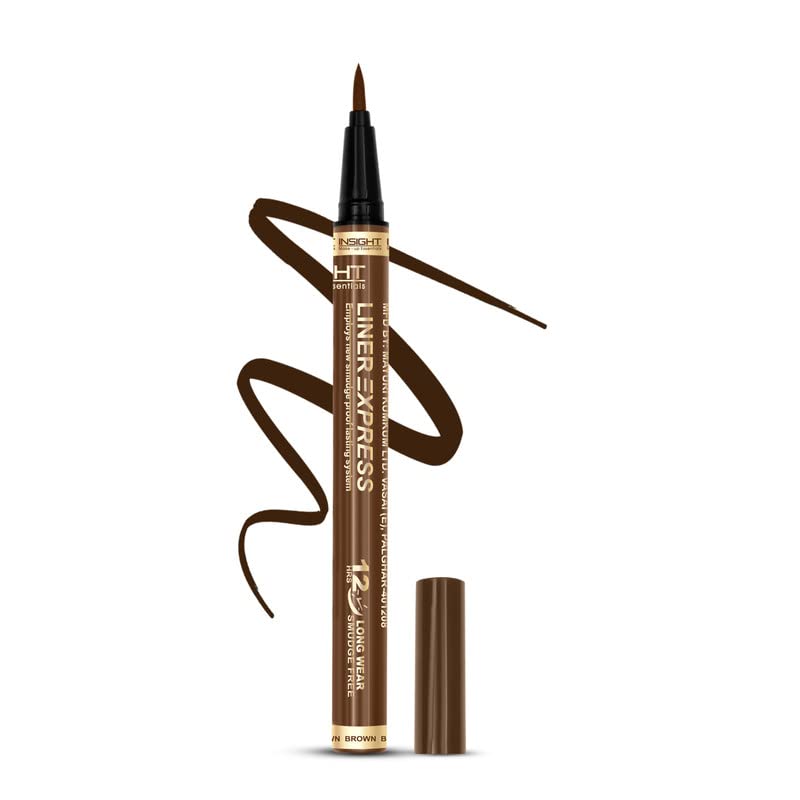 Picture of Insight Cosmetics Liner Express Eye Pen Smudge Proof Eye Makeup - Brown - 1.5 GM