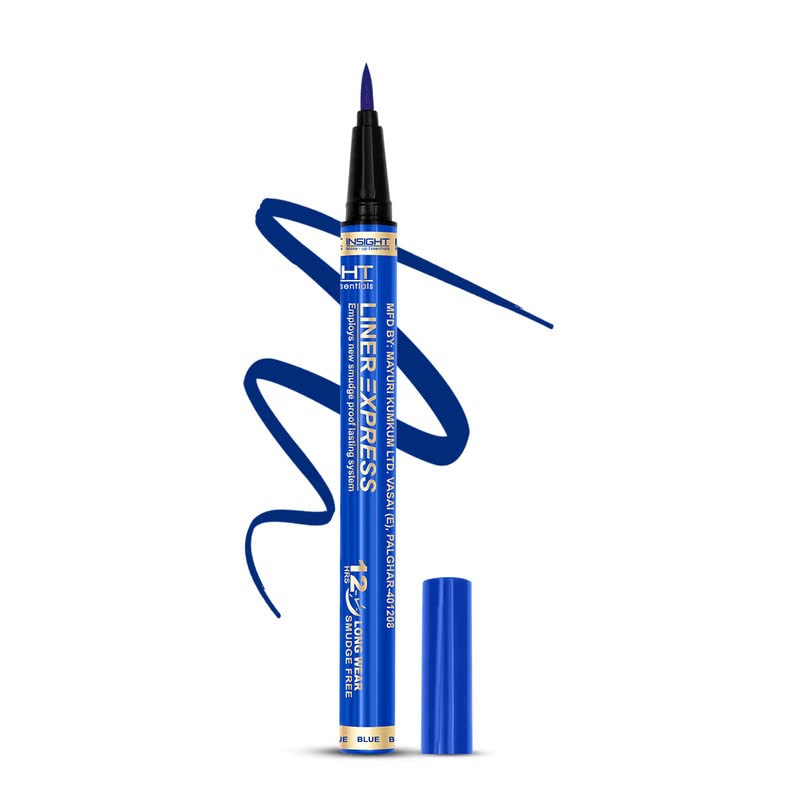 Show details for Insight Cosmetics Liner Express Eye Pen Smudge Proof Eye Makeup - Blue - 1.5 GM Picture of Insight Cosmetics Liner Express Eye Pen Smudge Proof Eye Makeup - Blue - 1.5 GM